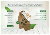 صابون گیاهی حاوی عصارهعسل و زعفران