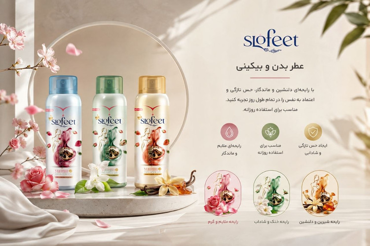 اسپری عطر بدن و بیکینی سیوفیت